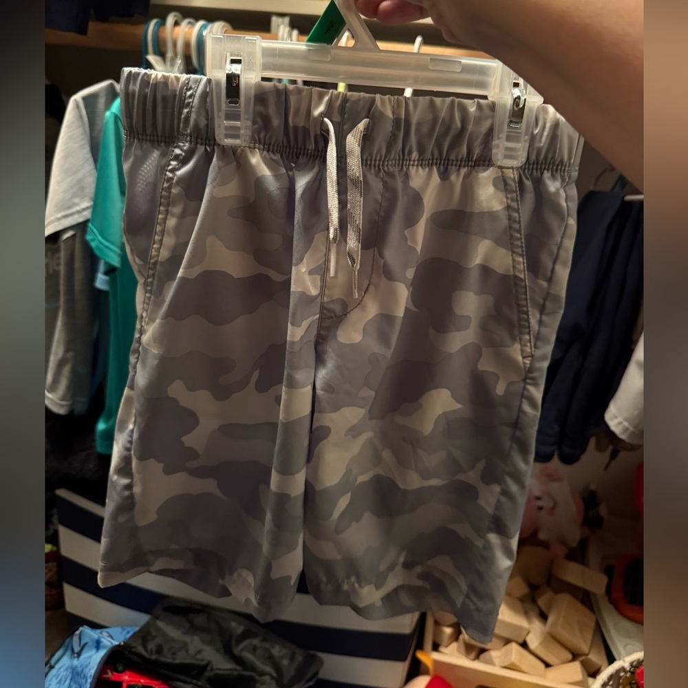 Gray Camouflage Shorts Old Navy
